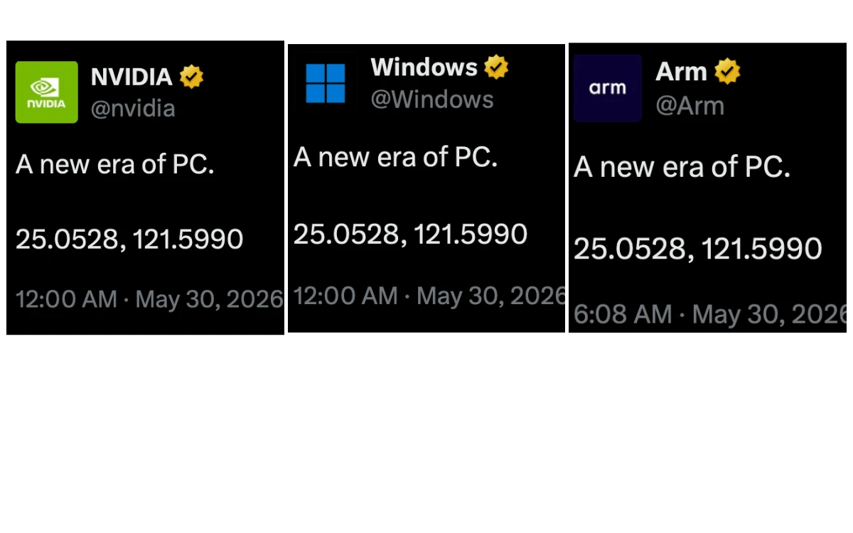 COMPUTEX未演先轟動！輝達、微軟、Arm齊秀台北座標　外媒爆首款輝達Windows PC亮相