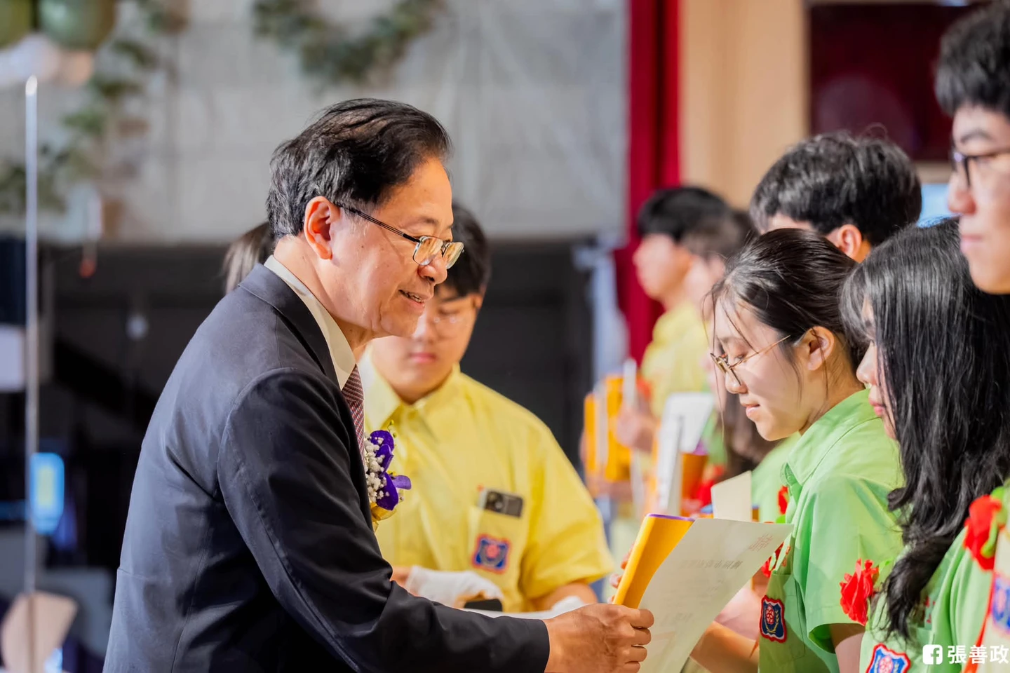 武陵畢典成「新店市長」肉搜之亂！學生嚇哭　 張善政回應了