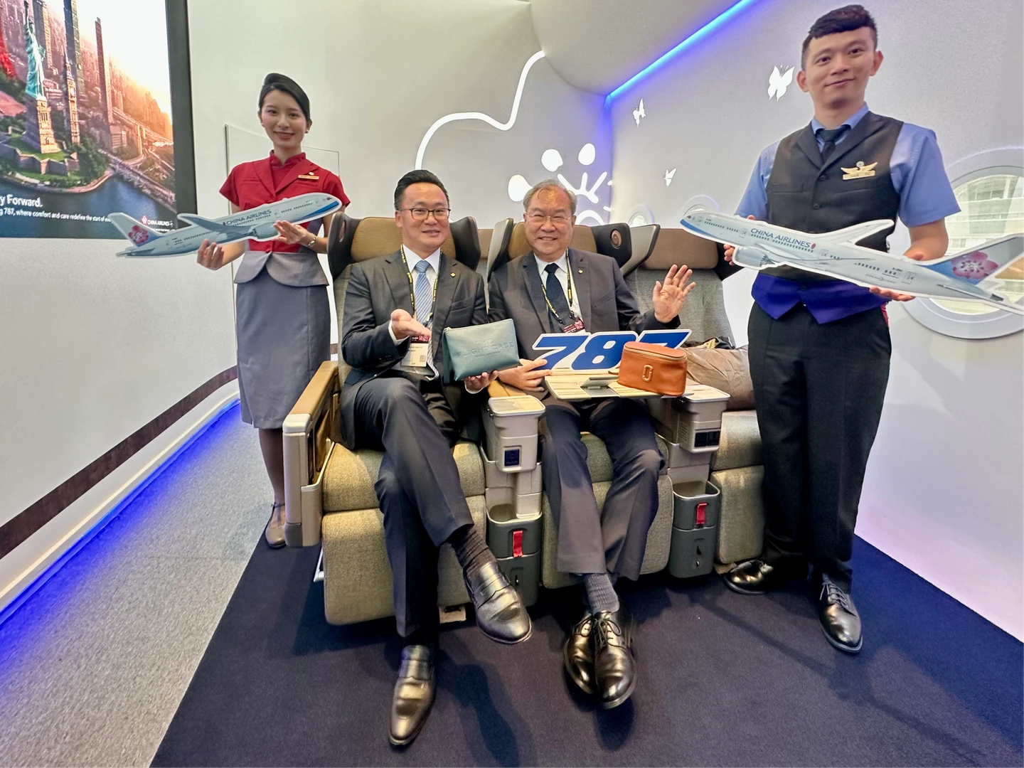 華航787今年起交機！先飛首爾、大阪　豪經艙5大新設施首曝光