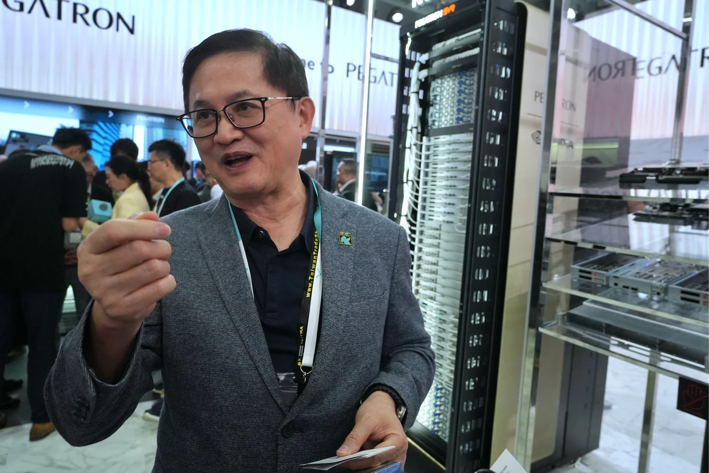和碩AI伺服器要急起直追了　童子賢：之前資源有限無法兩邊作戰