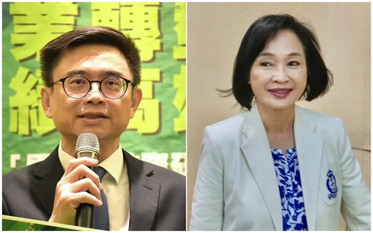 露餡？柯志恩小輸賴瑞隆0.6%遭爆是「藍營出資民調」　綠小雞笑：此地無銀三百兩