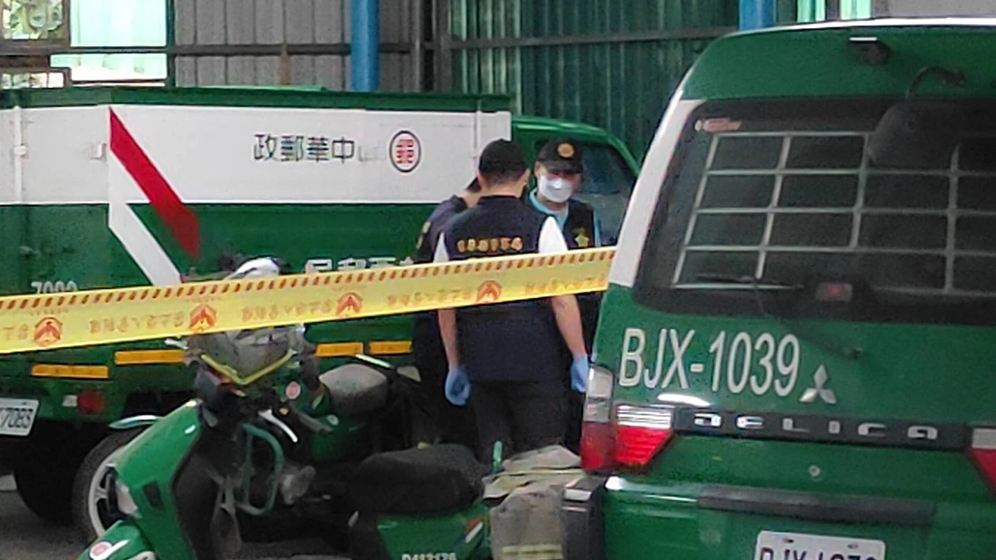 不滿搬包裹太吵！男闖郵局砍死外包司機　中華郵政：分貝數未逾噪音標準