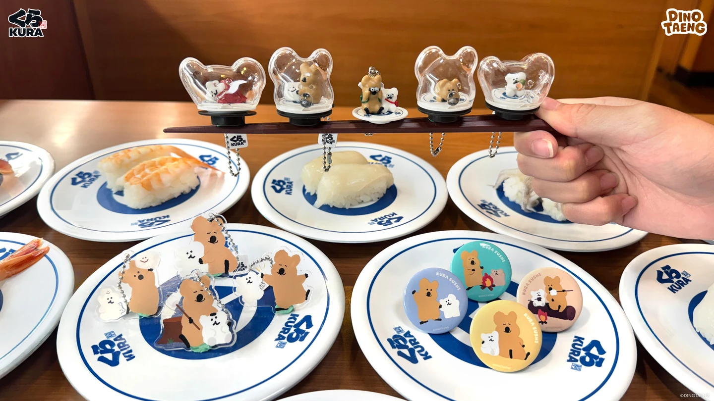 DINOTAENG來了！藏壽司全新13款扭蛋　壽司郎祭Double V開心果甜點