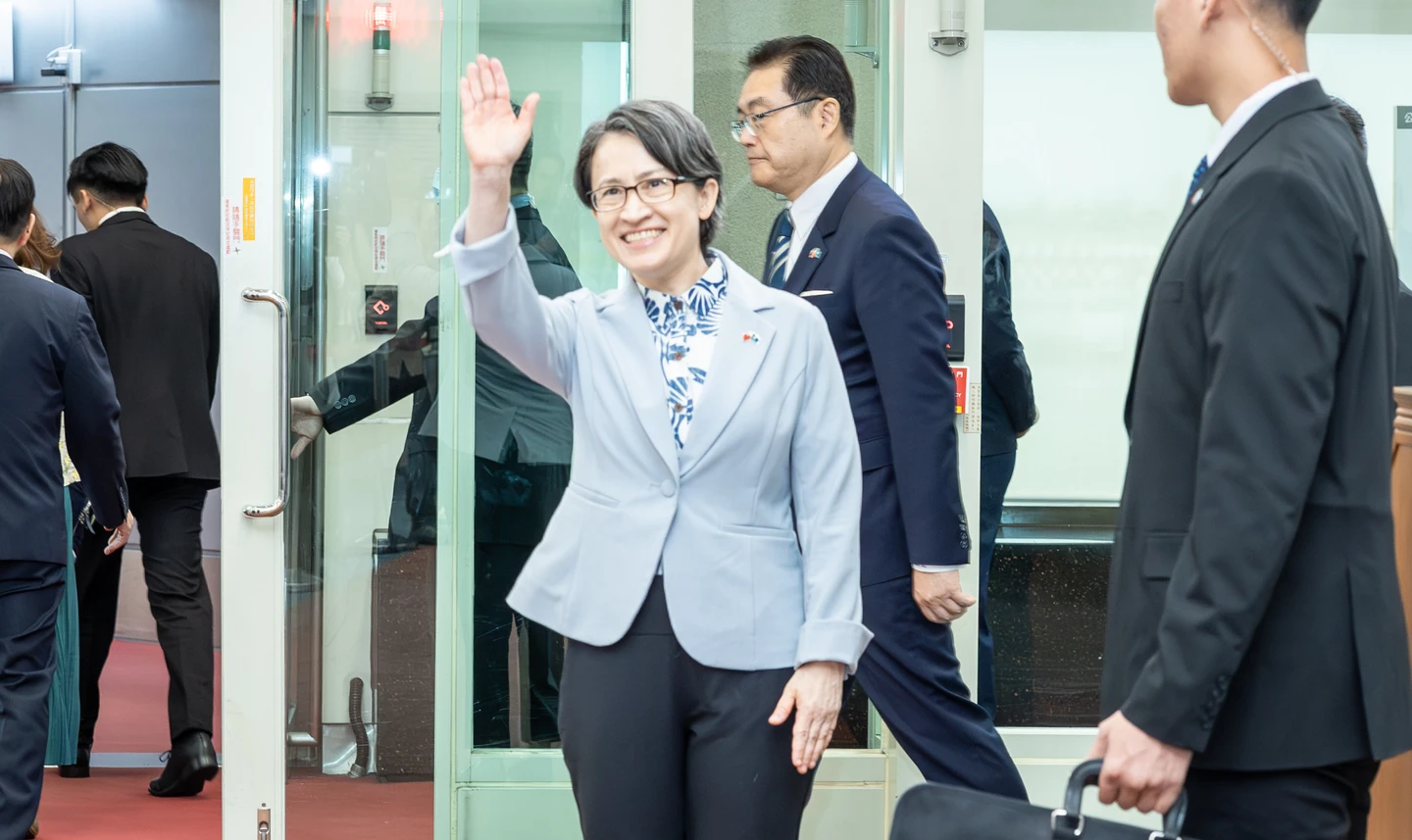 蕭美琴身扛3任務率團飛帛琉　盼國人同探索友邦之美