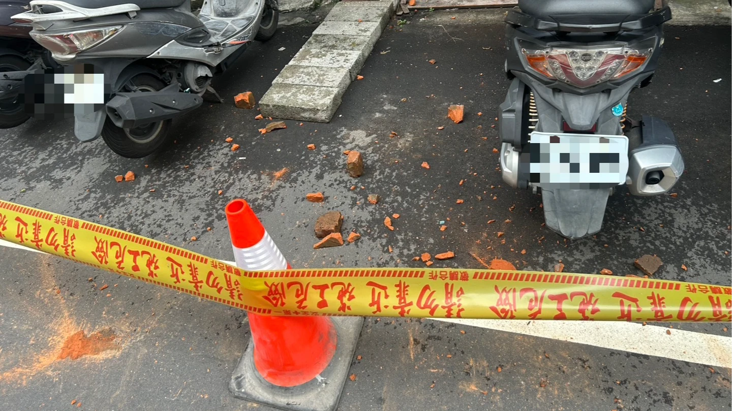 新北男8樓丟磚塊！砸中路過國小童　警上門逮人送辦