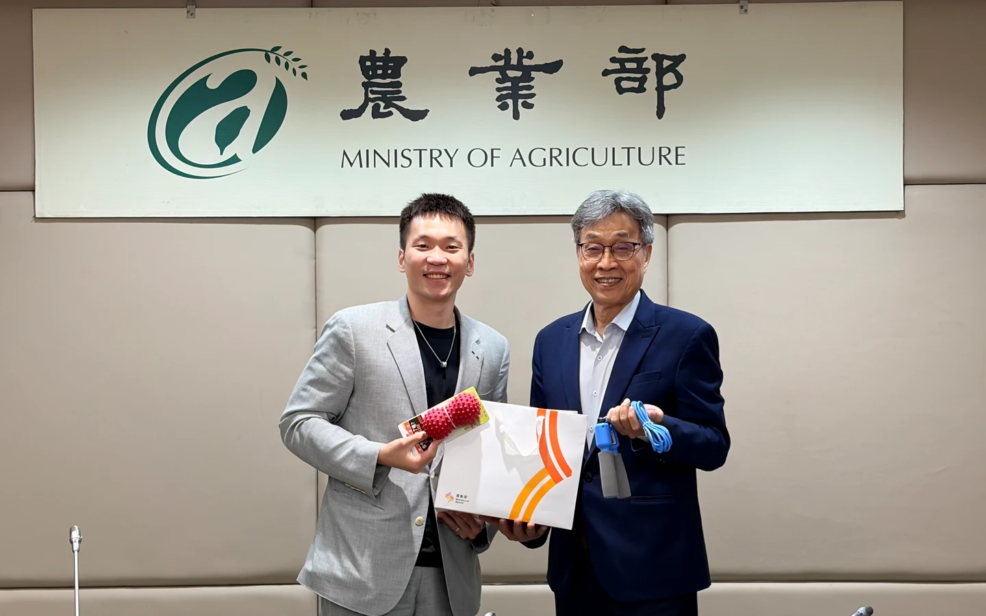 運動部｜李洋部長拜會農業部！盼強強聯手創雙贏　共同為亞運升級支援