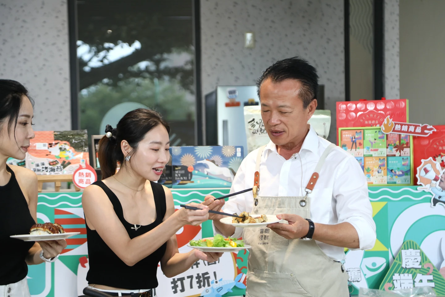最嘉代言人上線！翁章梁開箱「優鮮水產」秀廚藝　端午強檔超狂優惠曝