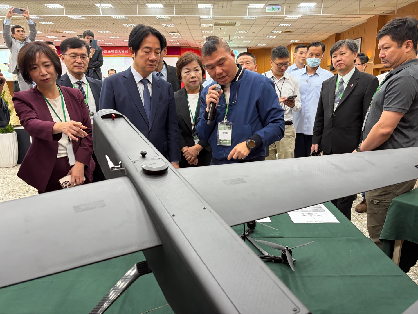 錦明參展展示戰術固定翼無人機　攜手台灣無人機聯盟夥伴打造非紅供應鏈
