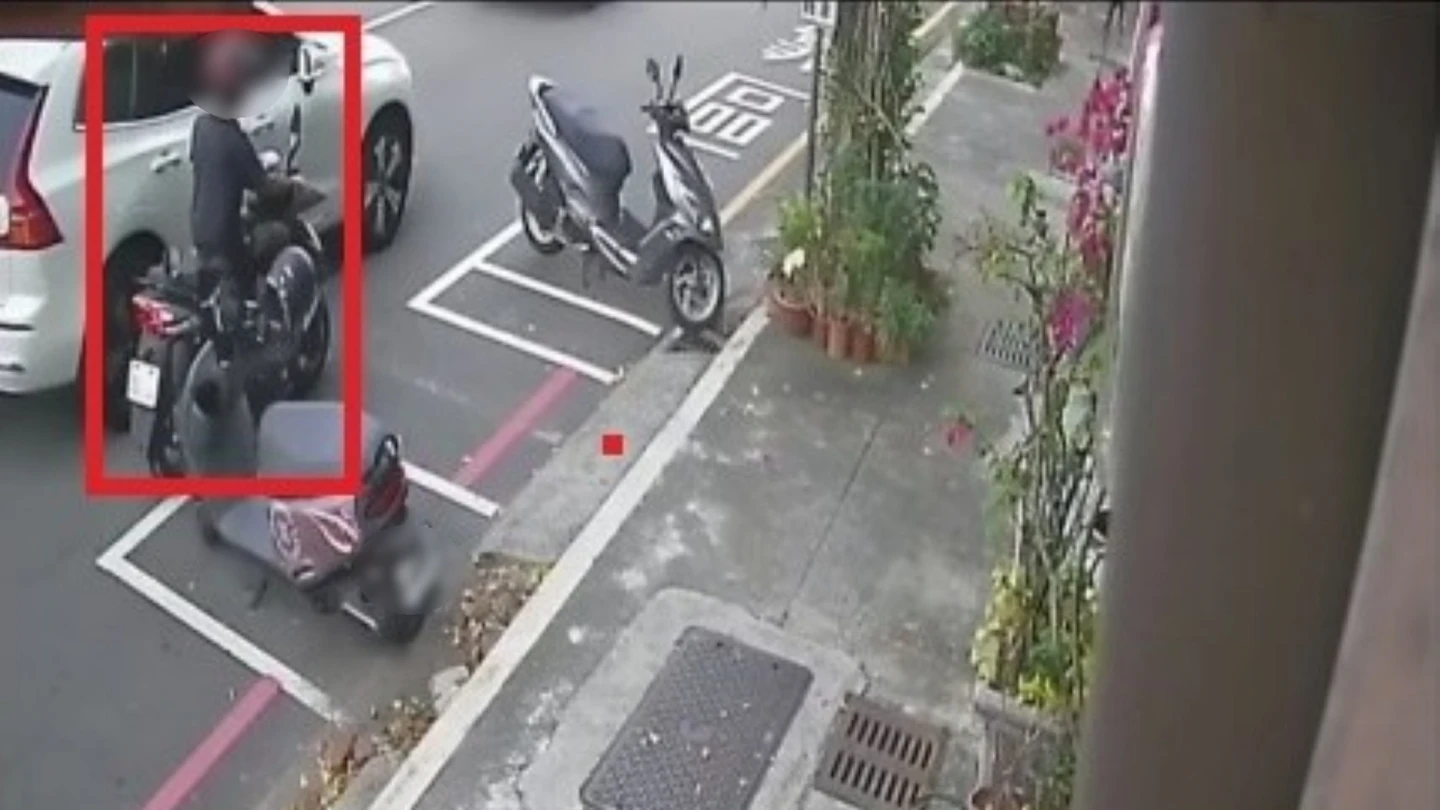 有片｜愛車停好竟離奇倒地！機車APP超神　助警2小時揪出肇事駕駛