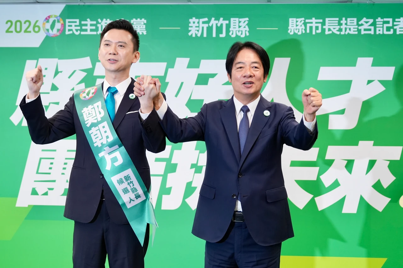 鄭朝方接受提名對決徐欣瑩　賴清德曝他執政優勢「相信走完天堂路」