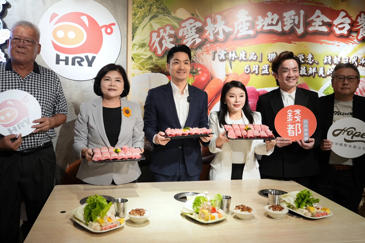 從雲林產地到全台餐桌！蔣萬安合體張麗善：跨縣市合作引進優質豬肉