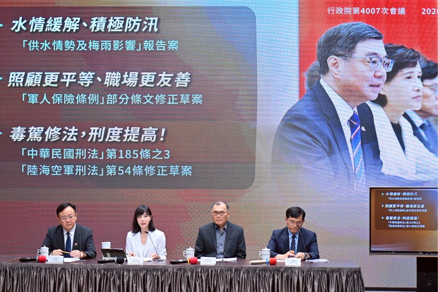 重拳懲毒駕！政院拍板加重刑度、沒收車輛　再犯致死判無期徒刑