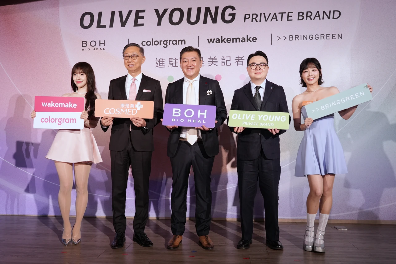 韓國OLIVE YOUNG登台！逾300樣商品進駐康是美　今年拚拓展至120間