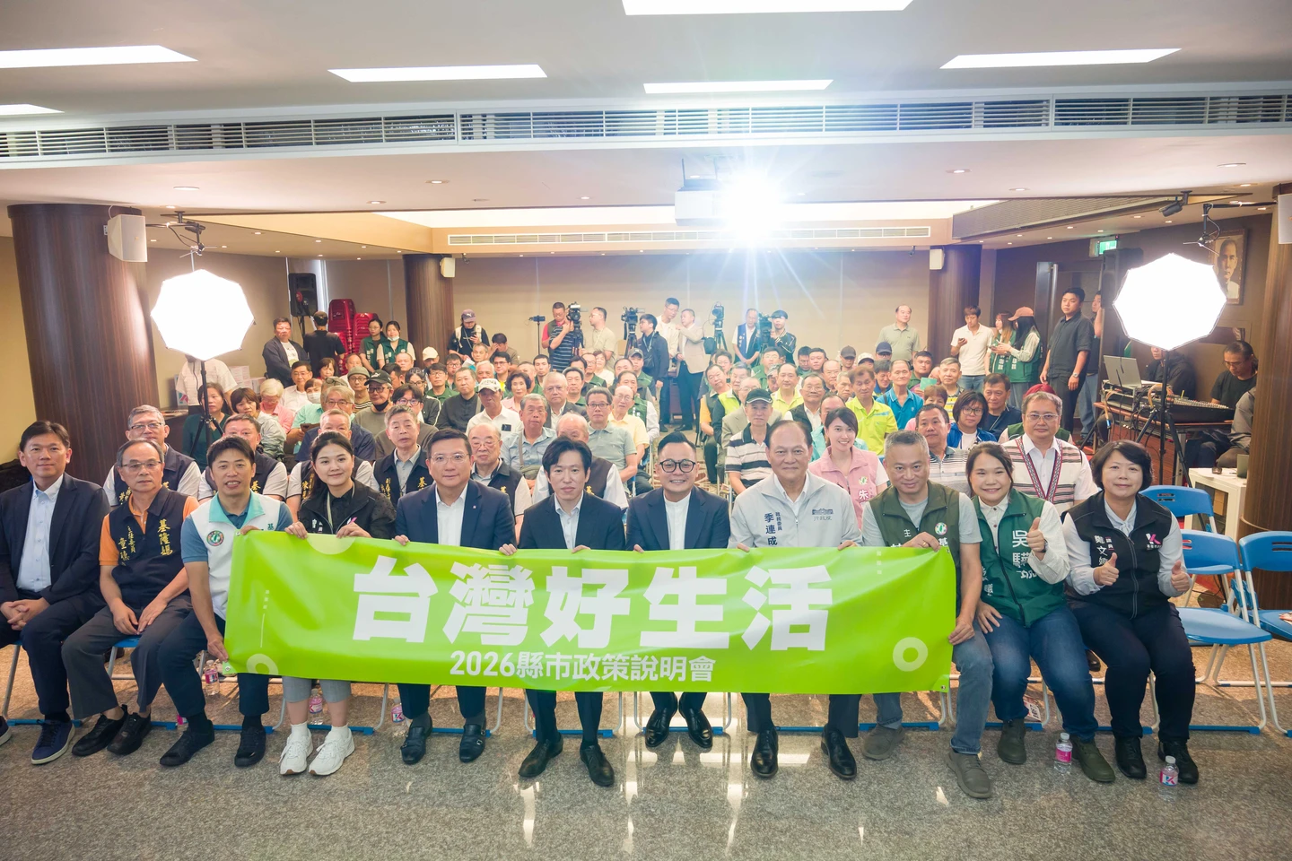 季連成、張惇涵基隆開講相挺　童子瑋：若當市長，任內捷運一定動工