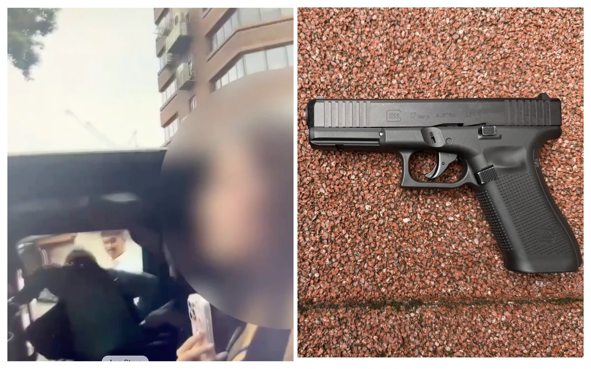 簽了合約擺爛惹禍！經紀人與3女模遭人持槍強押　警掏槍圍捕畫面曝光