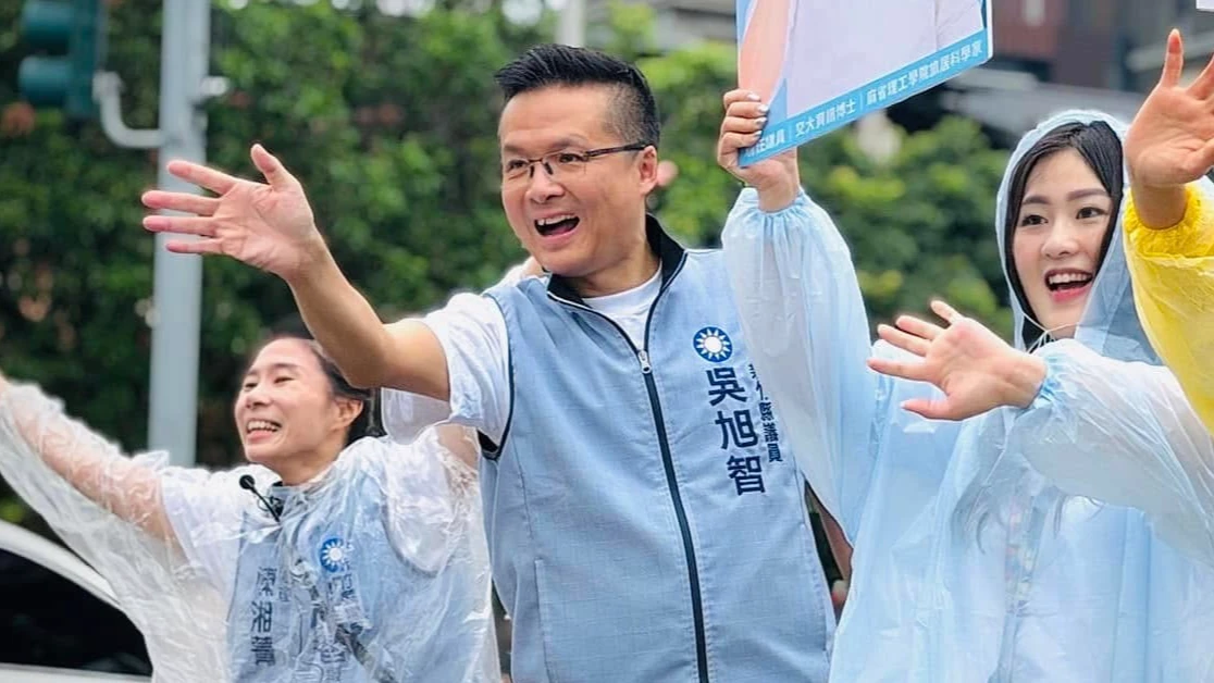 竹北市長選戰｜藍營「4強內戰」吳旭智勝出　在野整合留伏筆？藍白隔空過招