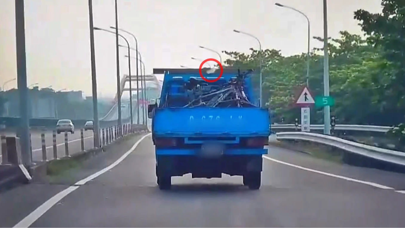 口罩掛腳踏車手把突飛落！他慘吞1.2萬罰單　提告抗罰結局傻眼