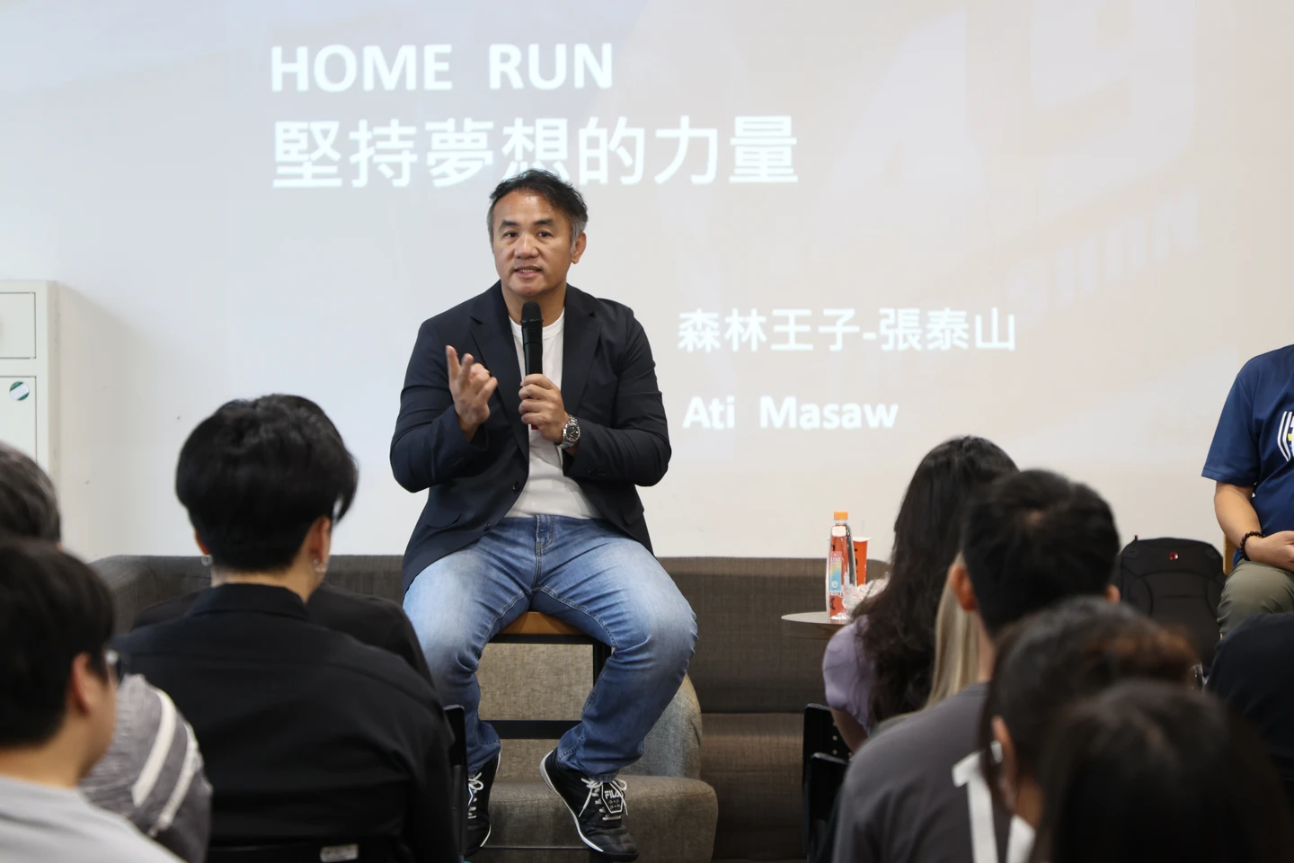 張泰山赴北科大演講　勉勵學生失敗不可怕！要持續向前