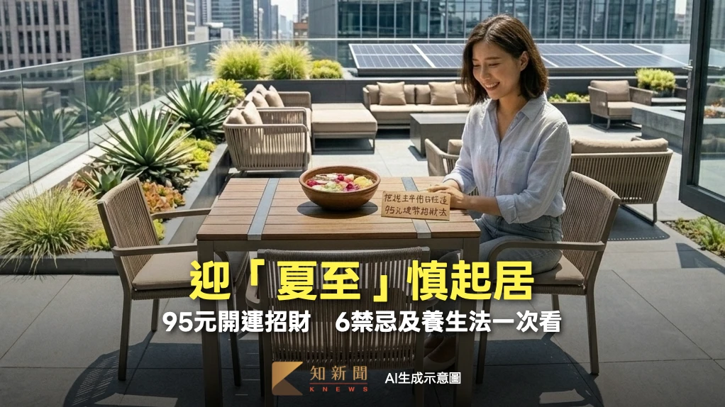 迎「夏至」慎起居！95元開運招財　6禁忌及養生法一次看