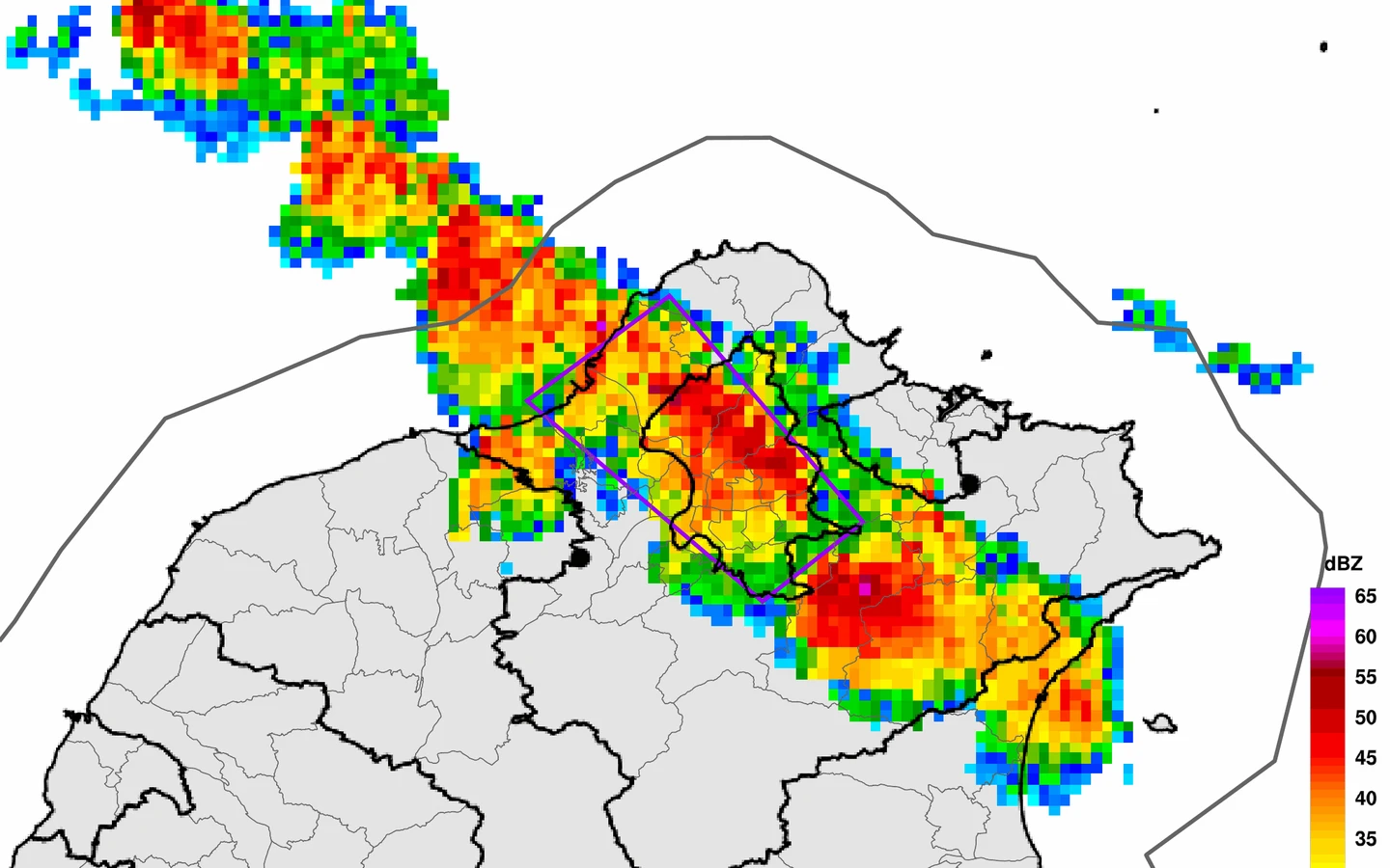 雙北等6縣市收國家級警報！大雷雨來襲　屏東縣1村緊急停班停課
