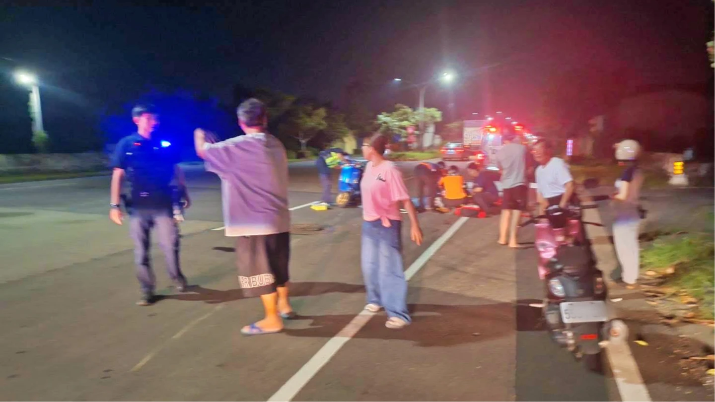 浪浪突竄出！台南39歲騎士摔車翻滾數公尺　傷重不治