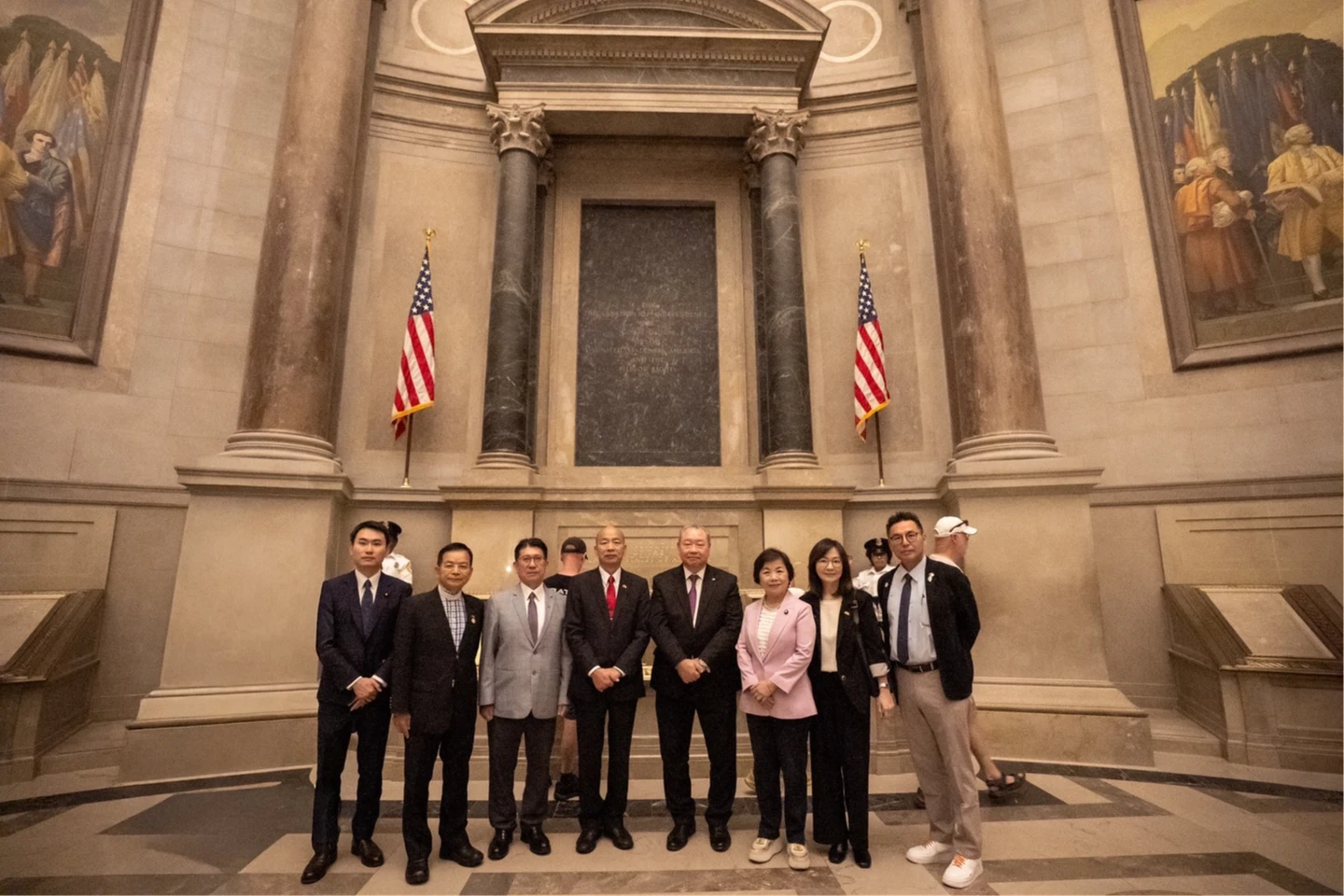訪美會晤40名聯邦議員！韓國瑜：深刻感受美國會對台灣支持