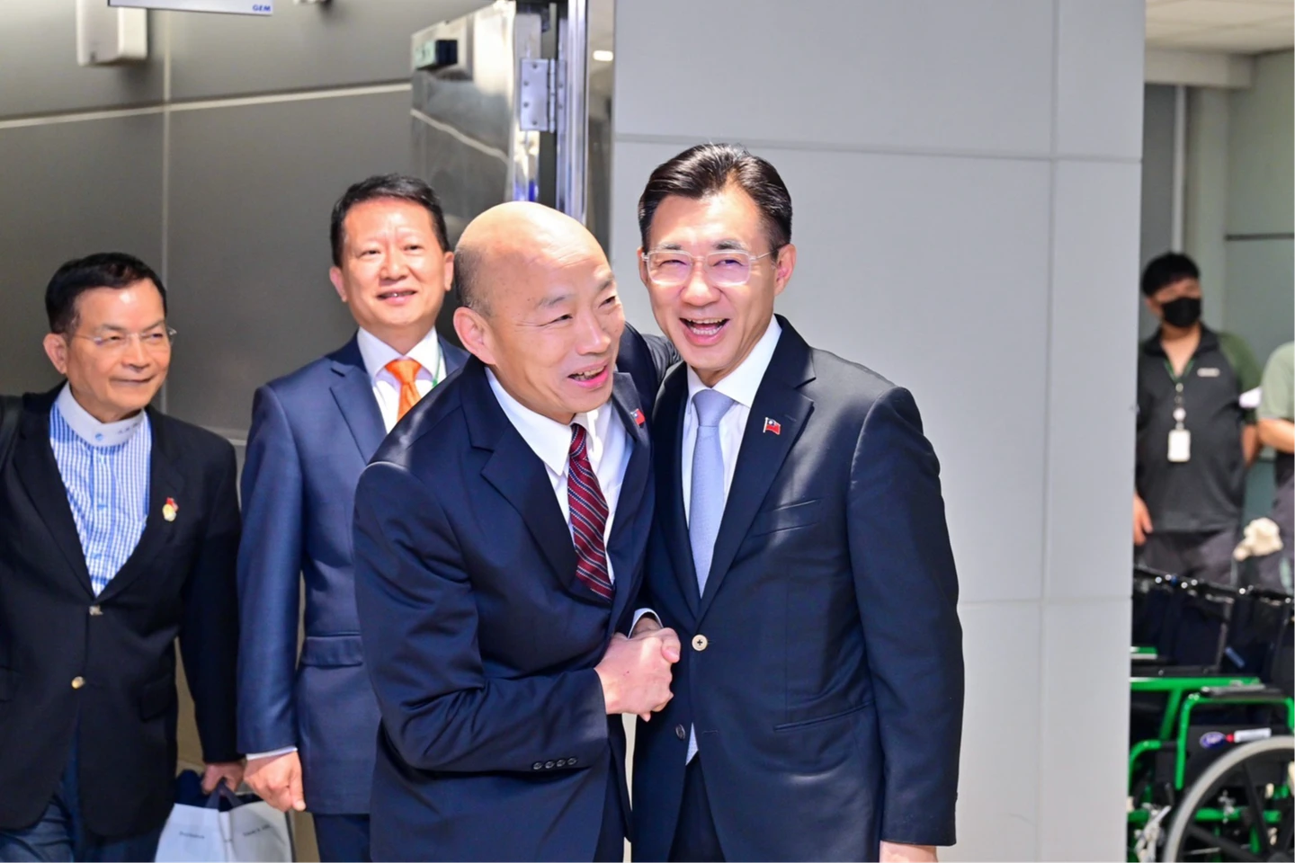鄭麗文被比下去？韓國瑜訪美獲高規格接待　國民黨轟：綠營刻意挑撥