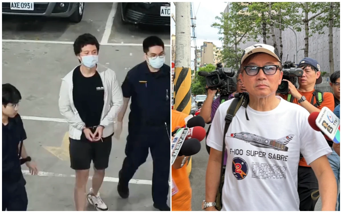 孫安佐玩火槍不認罪！稱「拍片順便做實驗」百萬交保理由曝　孫鵬臭臉現身