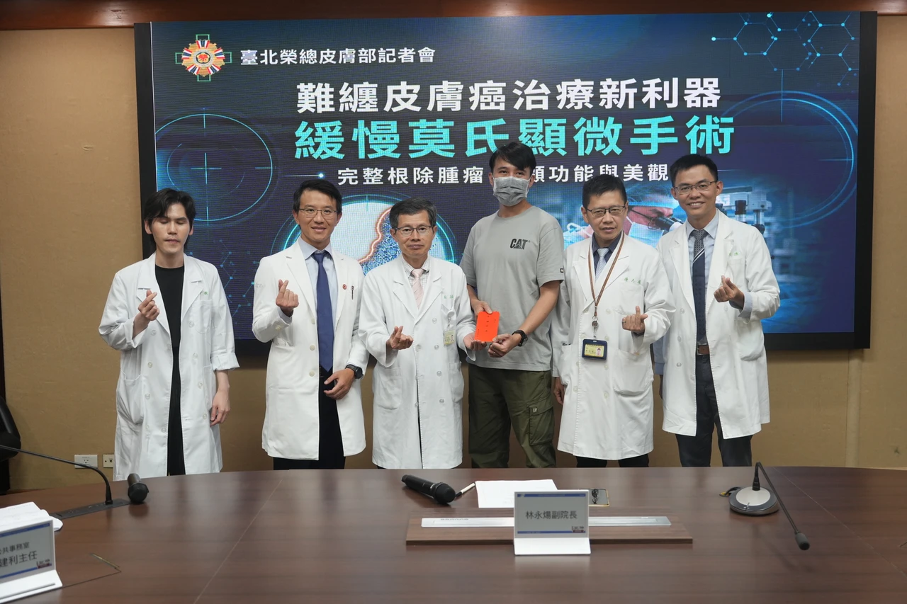 36歲男鼻翼白斑流血竟是皮膚癌！　北榮助保住鼻子免毀容