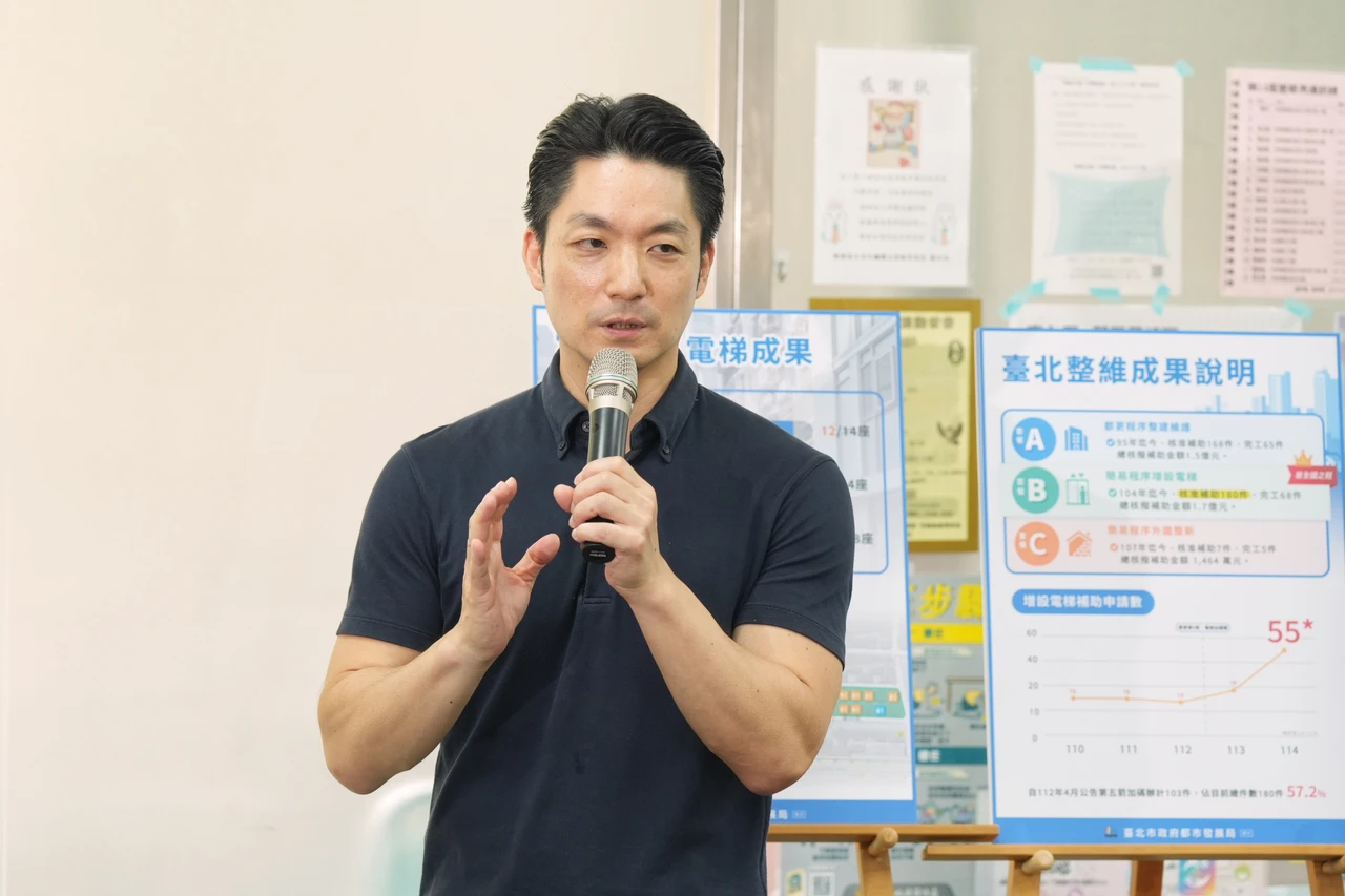 西門遮陽傘設計挨轟陽春　蔣萬安：持續彙整各方意見精進