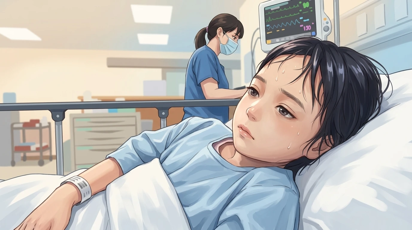 誤當腸胃炎！4歲女童連3天發燒、腹痛嘔吐　確診「猛爆性心肌炎」1小時內惡化