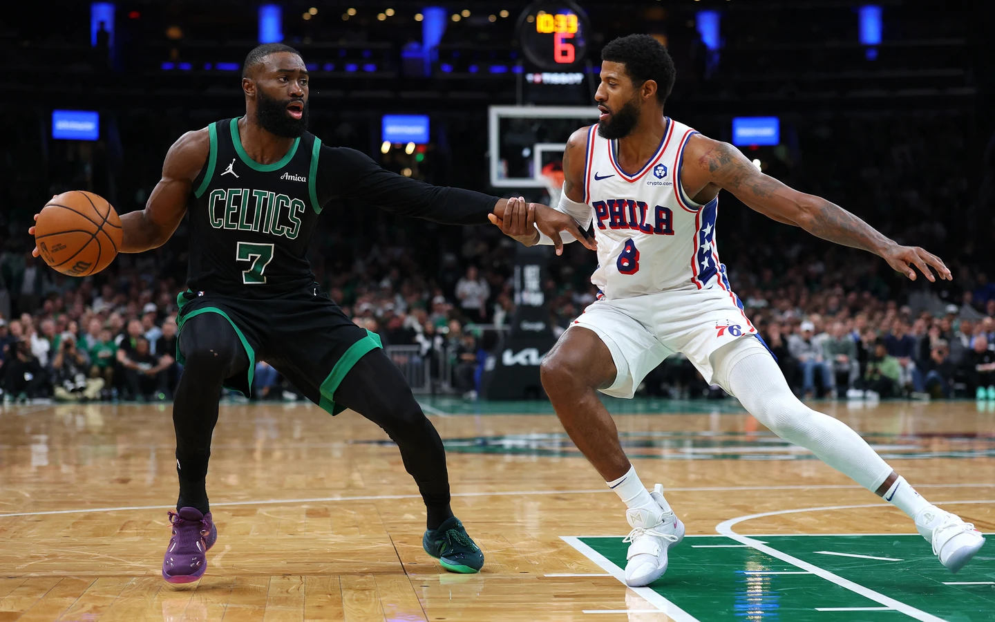 NBA｜76人賺爛！「5換1」打包送走喬治　換來塞爾提克FMVP布朗