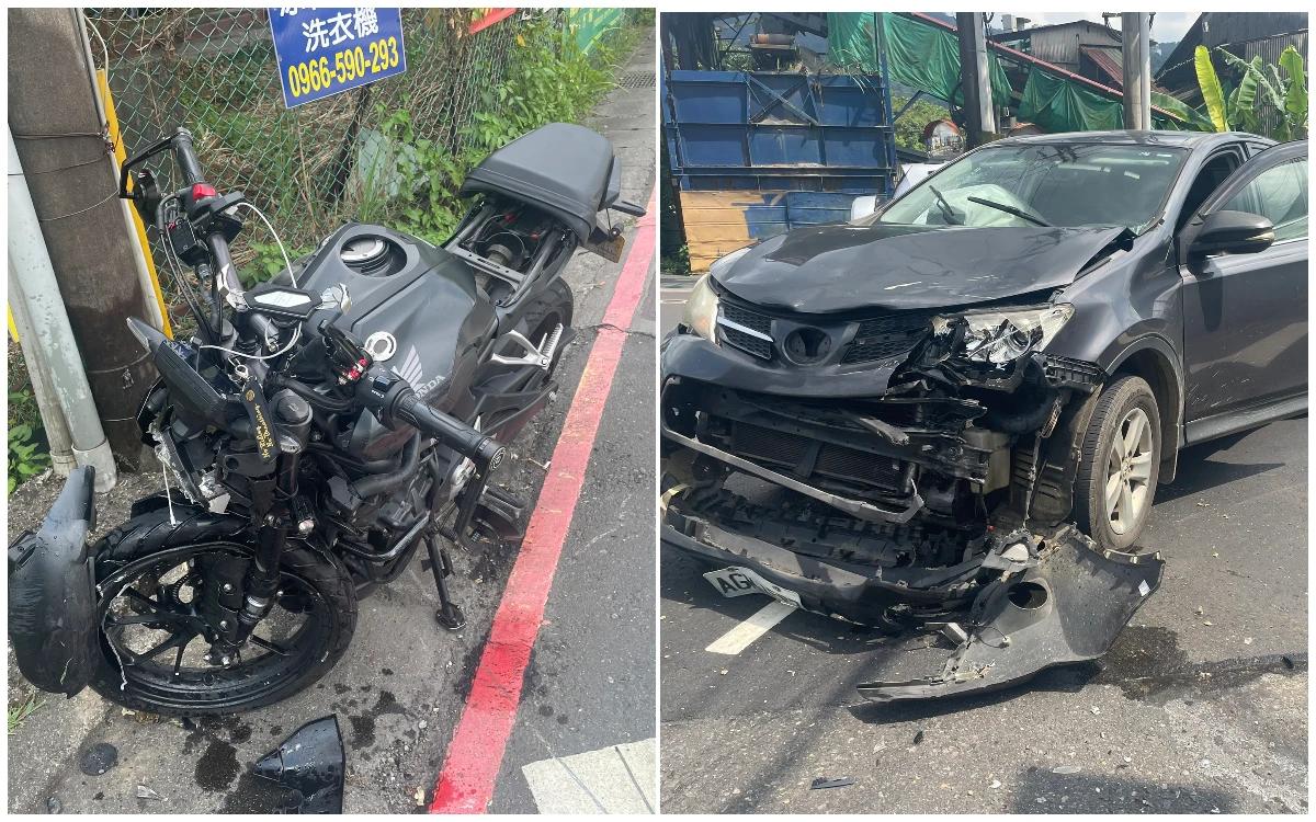 新店死亡車禍！疑左轉車未禮讓直行車釀禍　撞21歲騎士送醫不治
