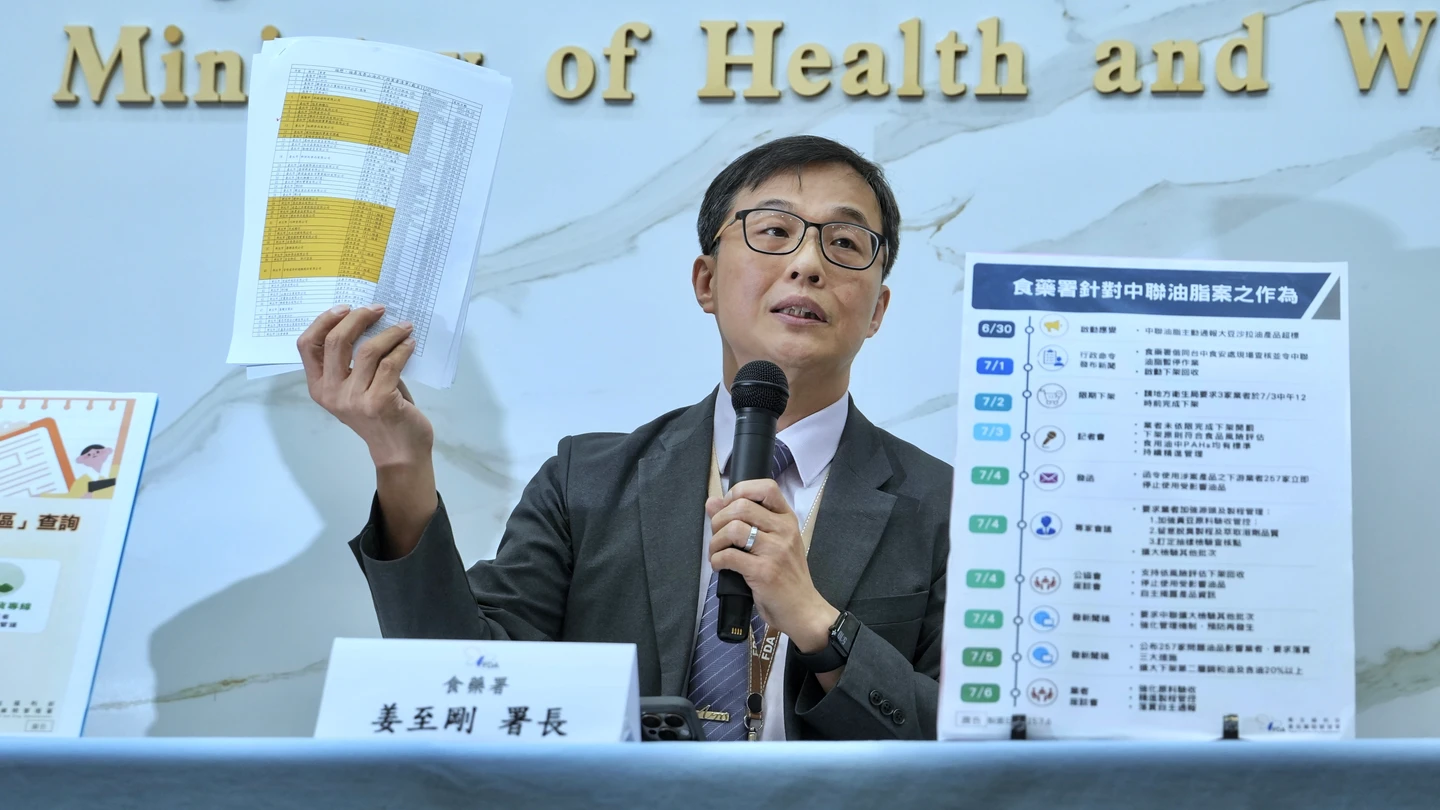 中聯致癌油風暴擴大！影響業者增至360家　食藥署設置專區每天14時更新