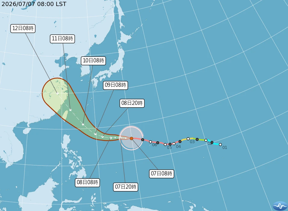 巴威颱風逼近！高雄防豪雨淹水提前部署　陳其邁：加強山區防災
