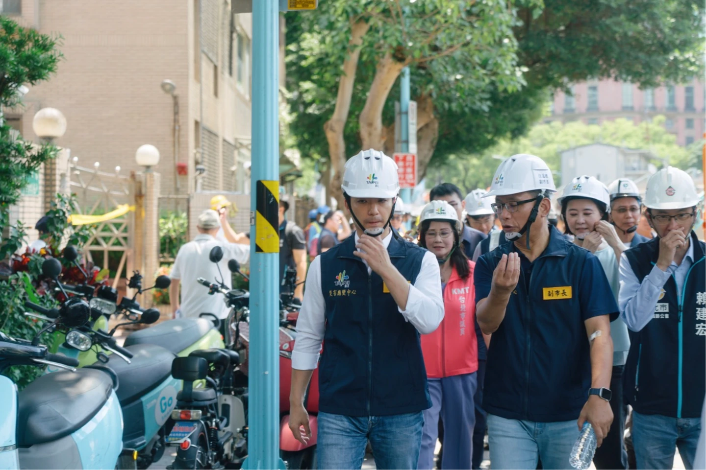 台塑工地施工釀北市「天坑」！蔣萬安下令停工　力拚今恢復道路通行