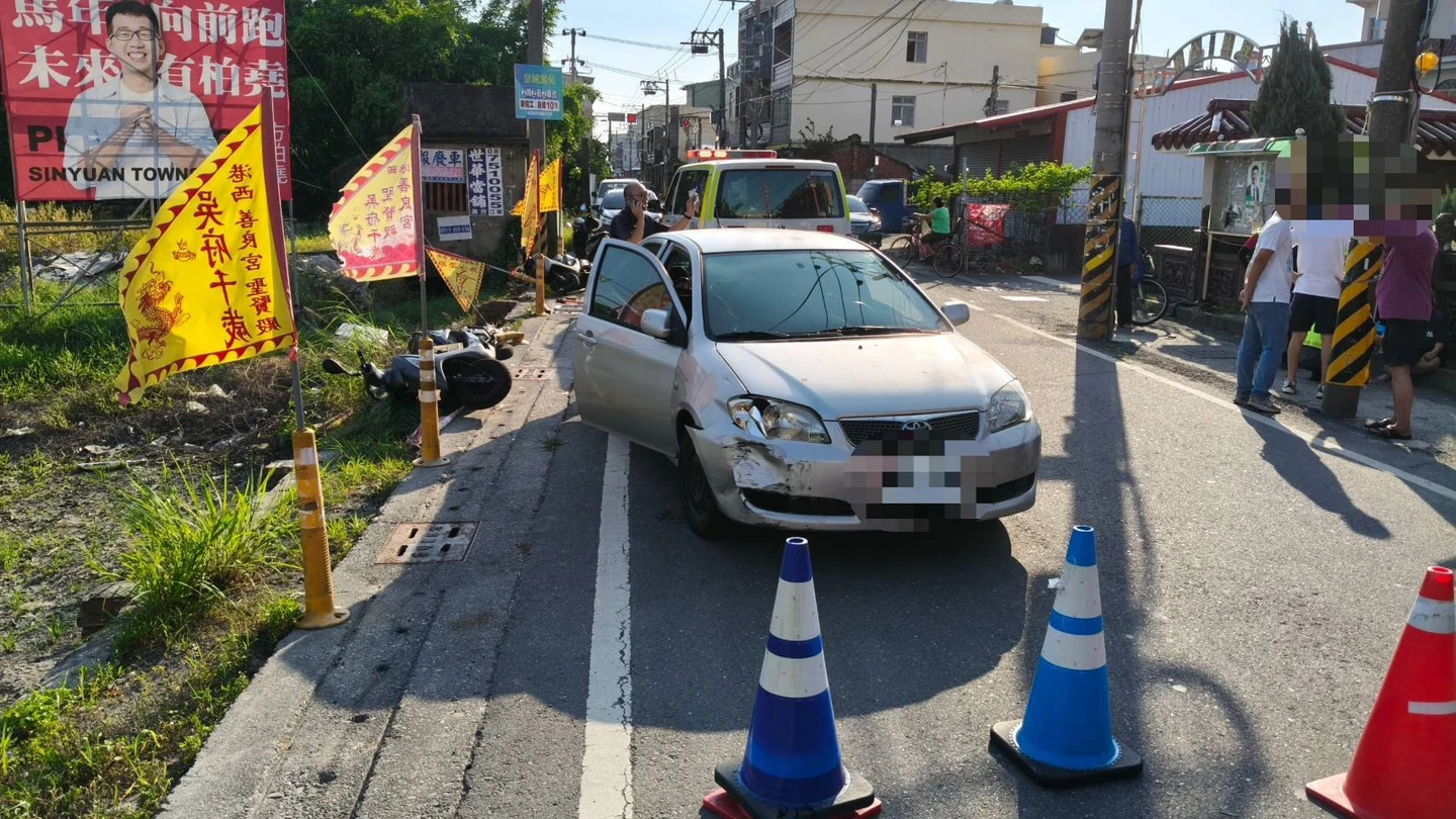 詭！婦廟前車禍　警到場驚見「副駕女兒早已死亡」