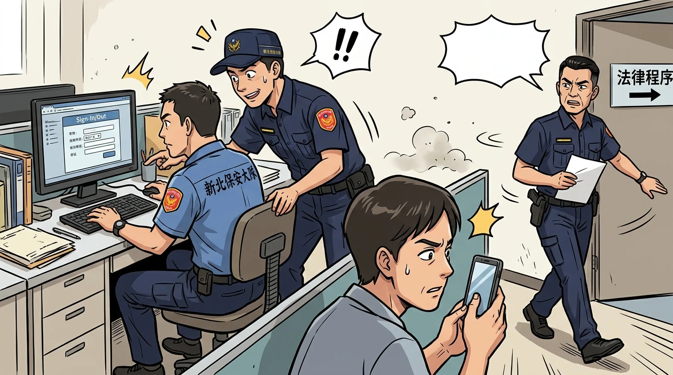 新北警上班找人代簽到！6人遭送辦　4警全認了