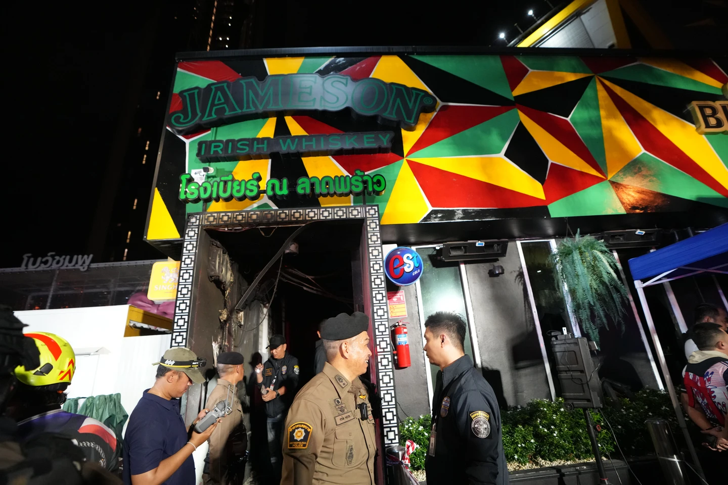  曼谷啤酒餐廳今凌晨大火　至少30死！多人受困廁所身亡