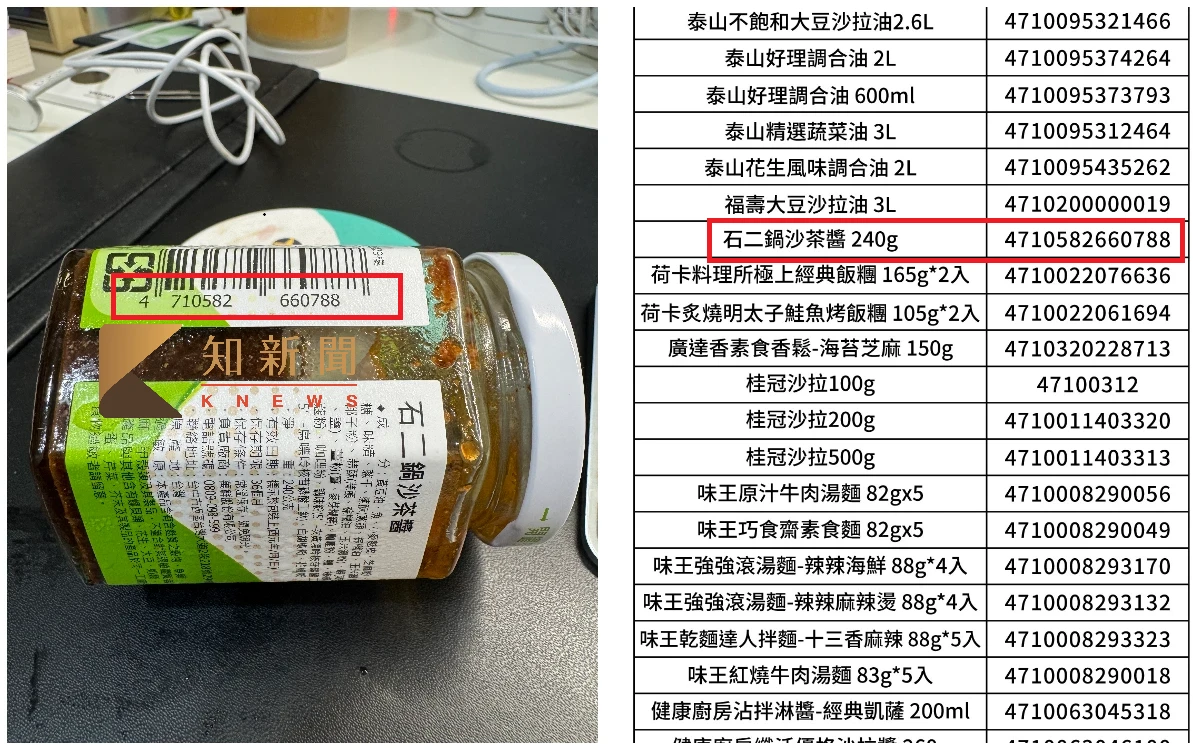 石二鍋沙茶醬中鏢毒油！他比對退貨條碼驚見「2年前製造」　全聯、王品這樣說