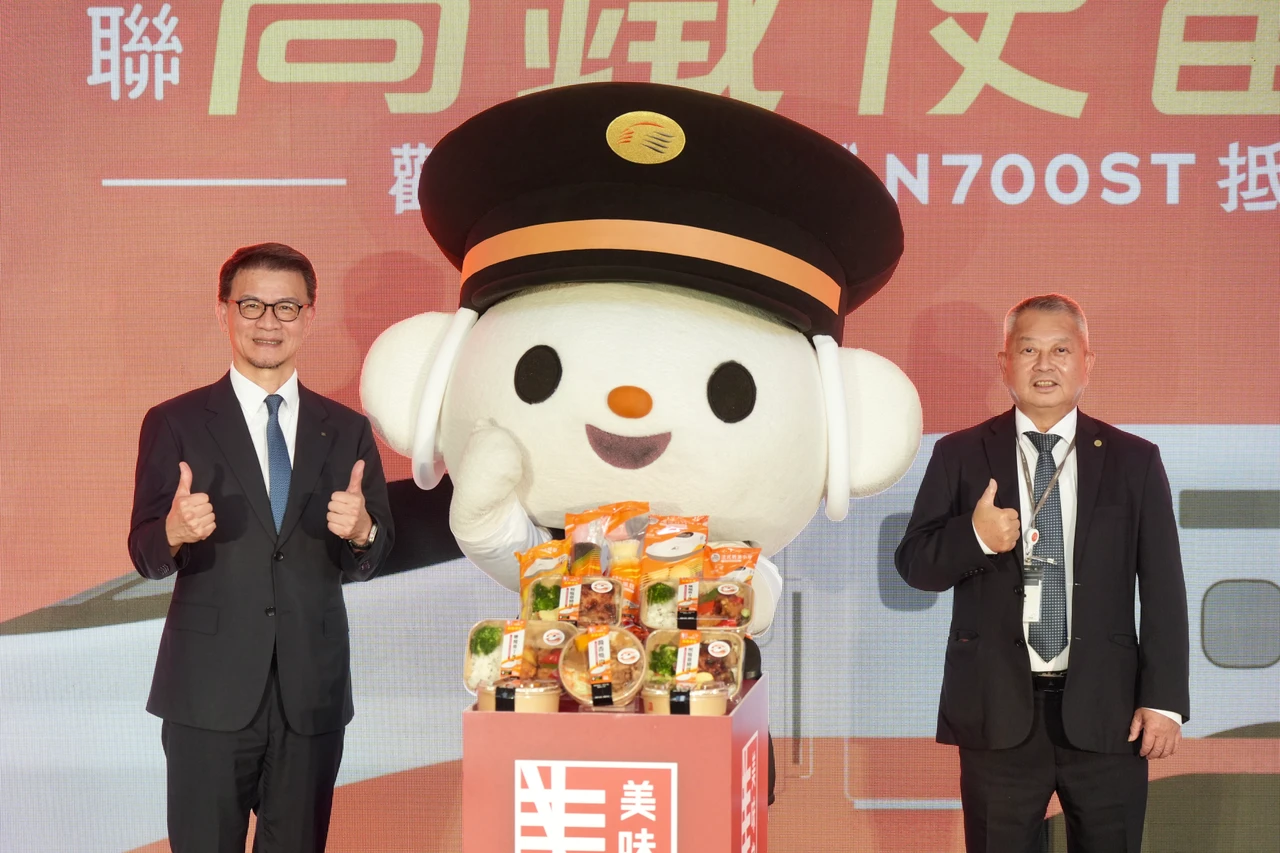 N700ST新車8月抵台！全聯攜高鐵推聯名熱便當、甜點　超萌福利熊列車長周邊