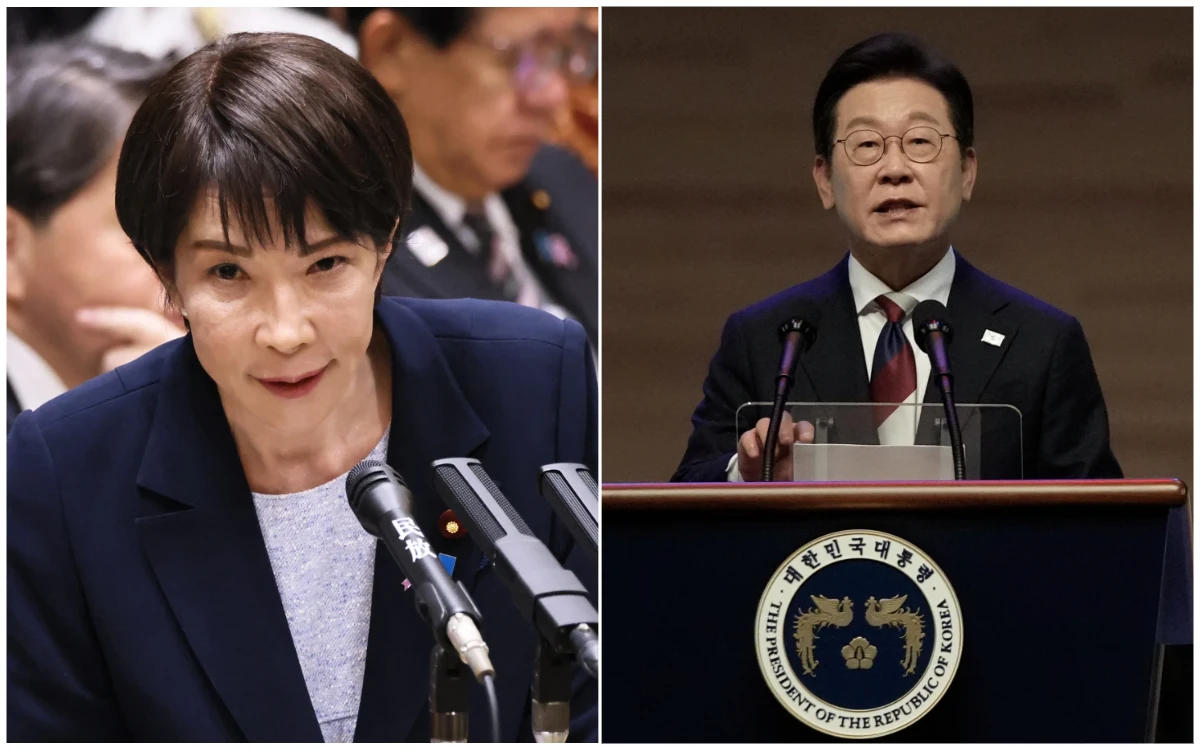 日韓領袖人氣雙降⋯兩大因素拖累高市支持率跌破6成　股市大跌衝擊李在明