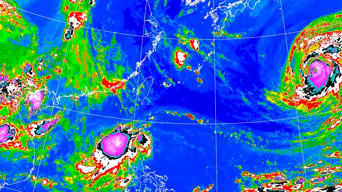 「白海豚」眼牆對流重新爆發！路徑模擬「天女散花」　這天起雨彈襲台