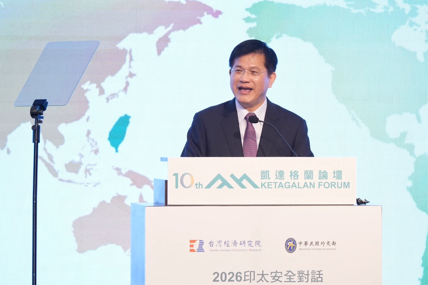 林佳龍警示：「紅恐」輸出有法律藉口　民主社會需建立更堅固防線