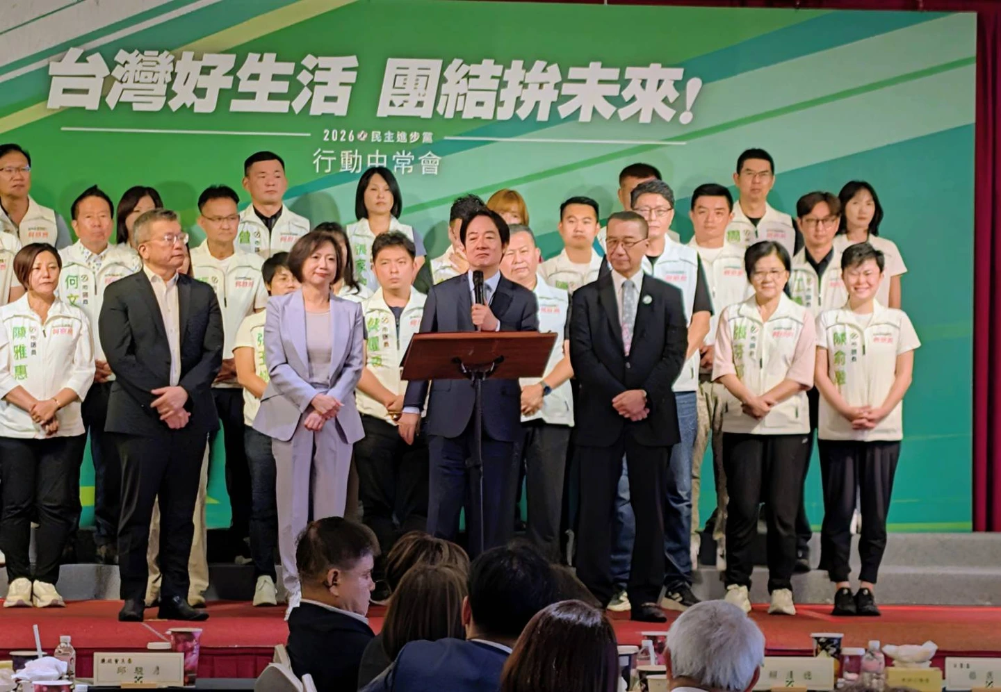 賴清德喊懂大家的心情　「在野黨亂、無端攻擊政府，人民不會不知道」
