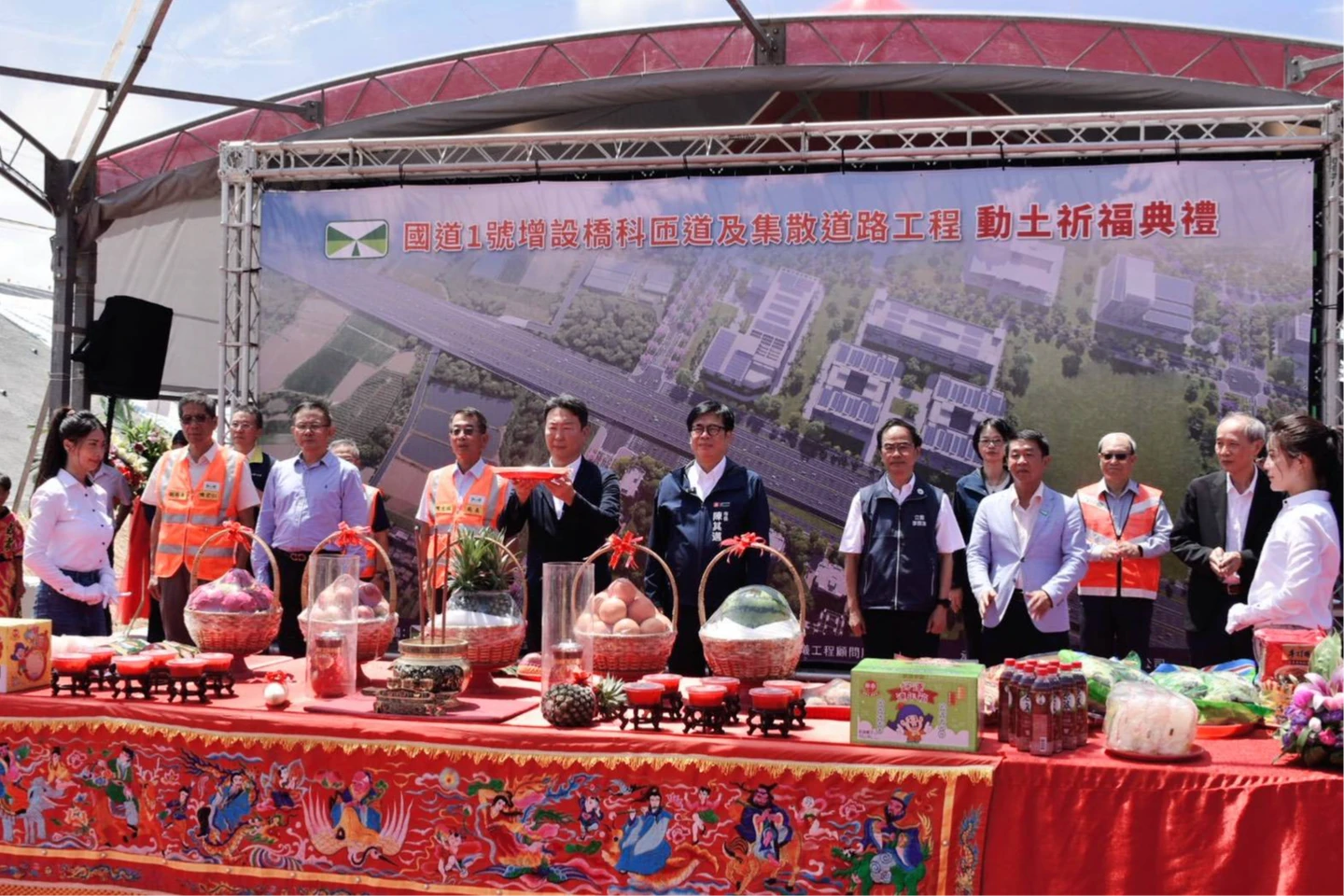 串聯南台灣半導體S廊帶！國1增設橋科匝道118年完工　預估重車節省80%車程