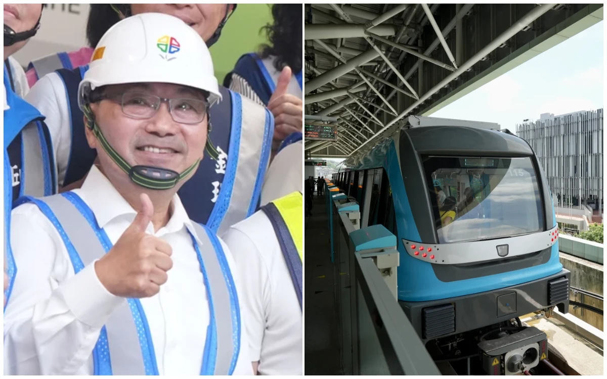 三鶯線通車首月破98萬人搭乘！侯友宜：四環八線2035達189km　將超越東京首爾