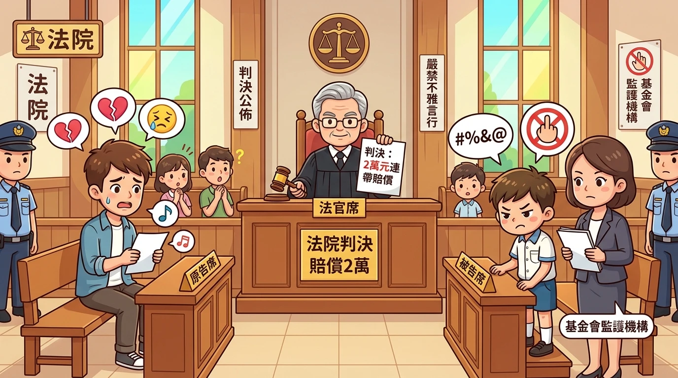 高雄小三生比中指飆罵「娘娘腔滾出去」　男師氣炸提告！獲賠2萬元