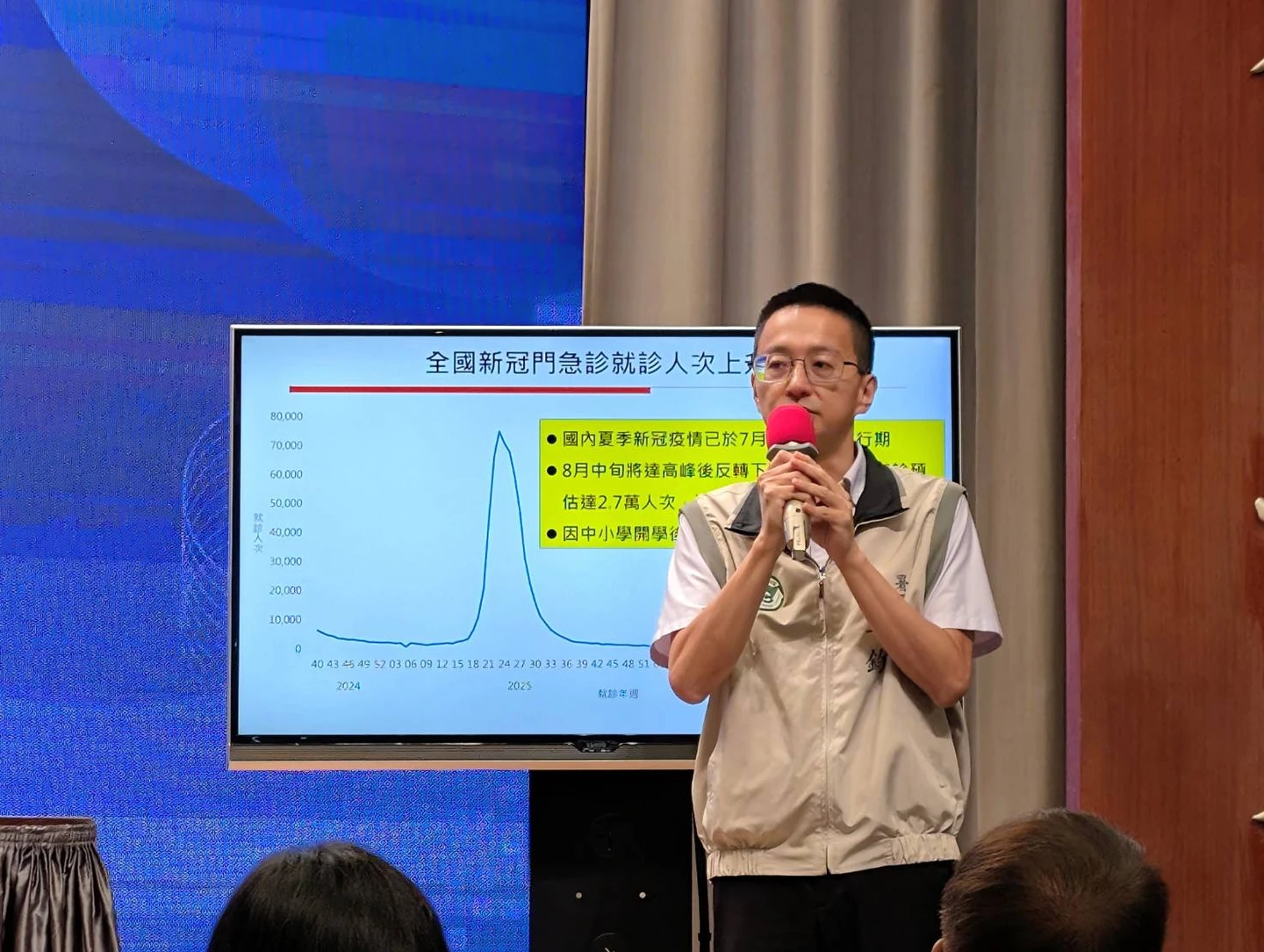 新冠疫情再起！這2周最高峰　疾管署：全國疫苗庫存14萬劑足夠因應　