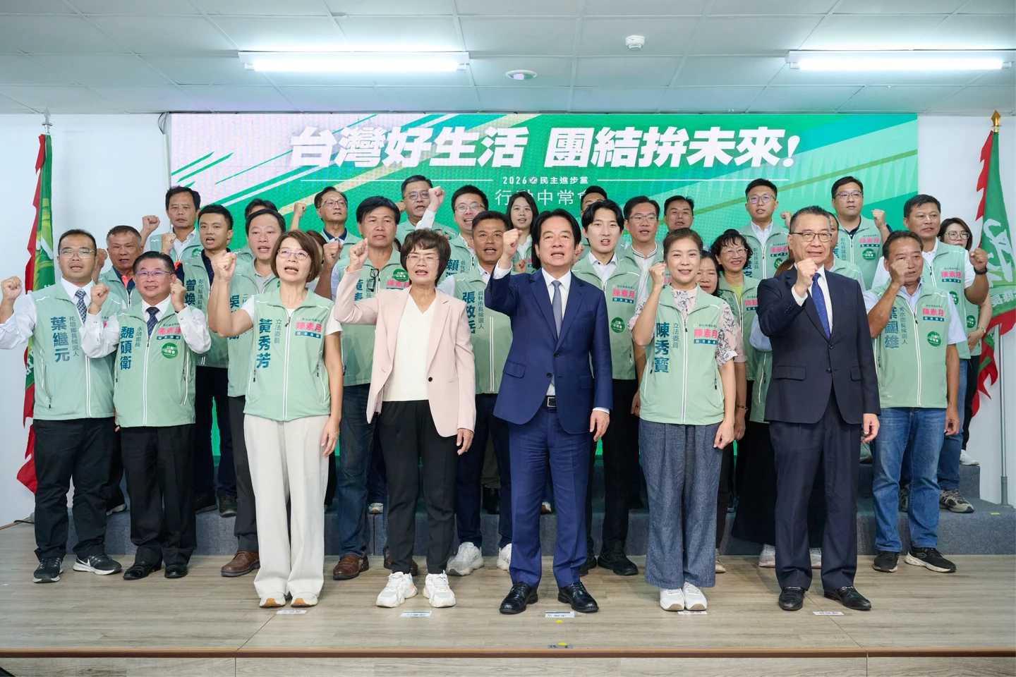 藍綠行動中常會較勁　賴清德力薦陳素月非空降「彰化定脫胎換骨」